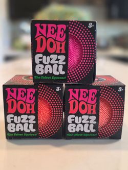 NeeDoh Fuzz Ball Squishy Toy