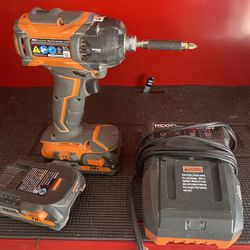 RidGid Drill / 2 Batteries And Charger $150 