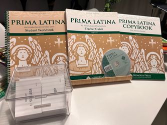 NEW Memoria Press Prima Latina set