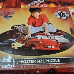Cars 46 Pc Puzzle 