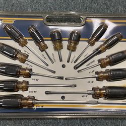 13 Pc Screwdriver Set ($10)