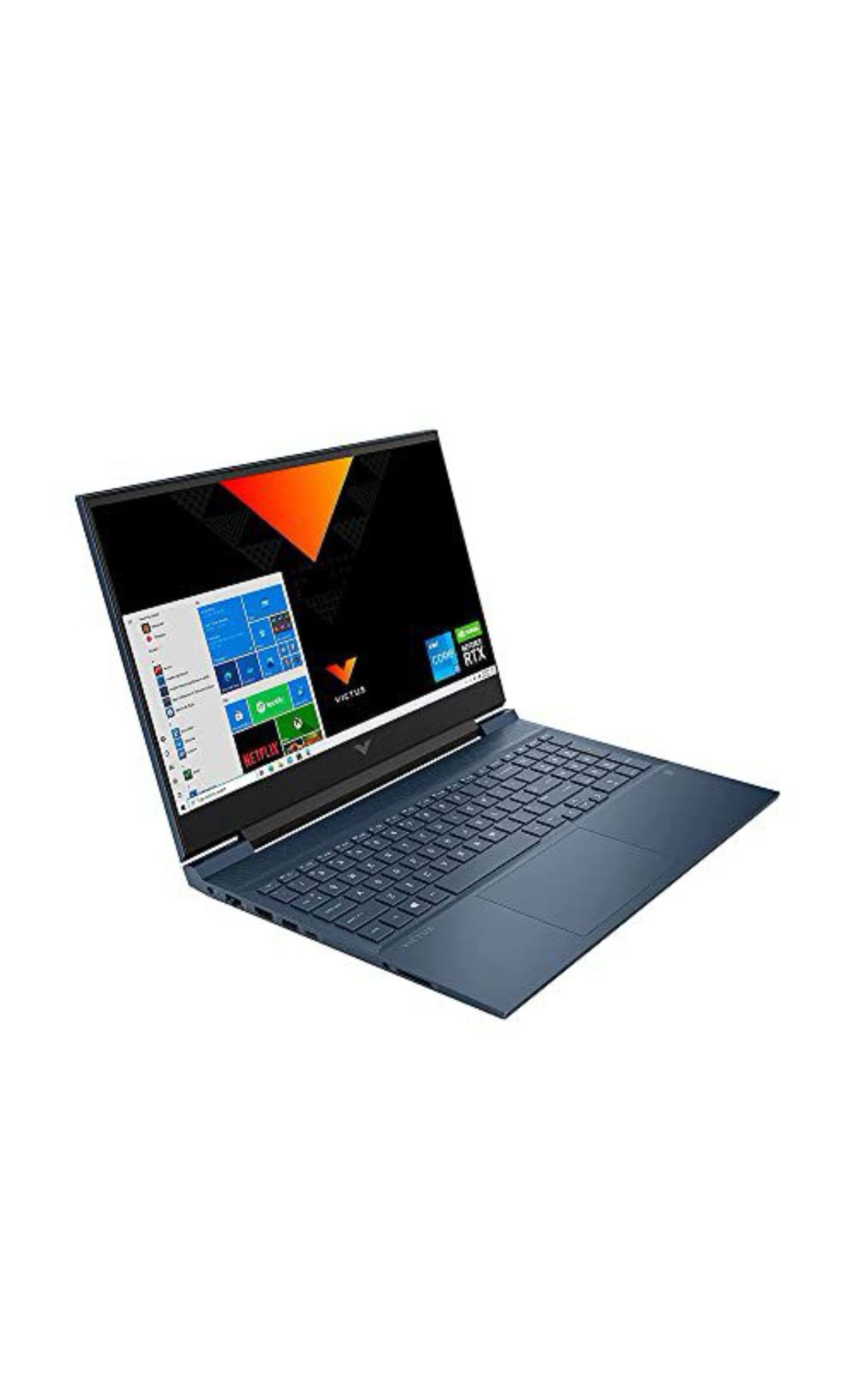 HP Victus 16.1" FHD Gaming Laptop, Intel Core i5,16GB RAM, 512GB PCIe SSD, Backlit Keyboard, GeForce RTX3050 Graphics,
