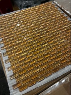 .25 per sheet Glass Mosaic tile
