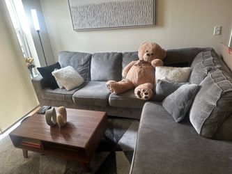 Couch and painting