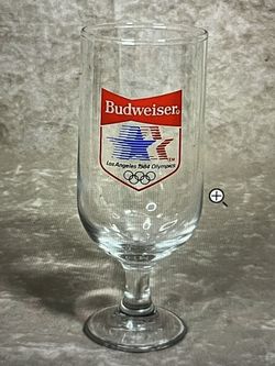 1984 Olympics Budweiser Beer Glasses