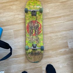 8.5 Complete Skateboard. Shop Deck, Thunder Trucks, Spitfire Lock-in Wheels, 
