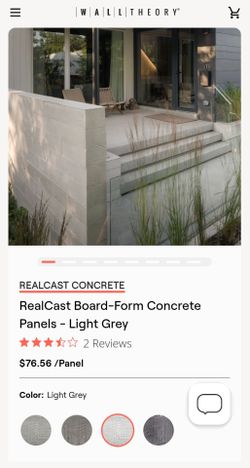 RealCast Board-Form Concrete Panels for Sale! (2300sqft)