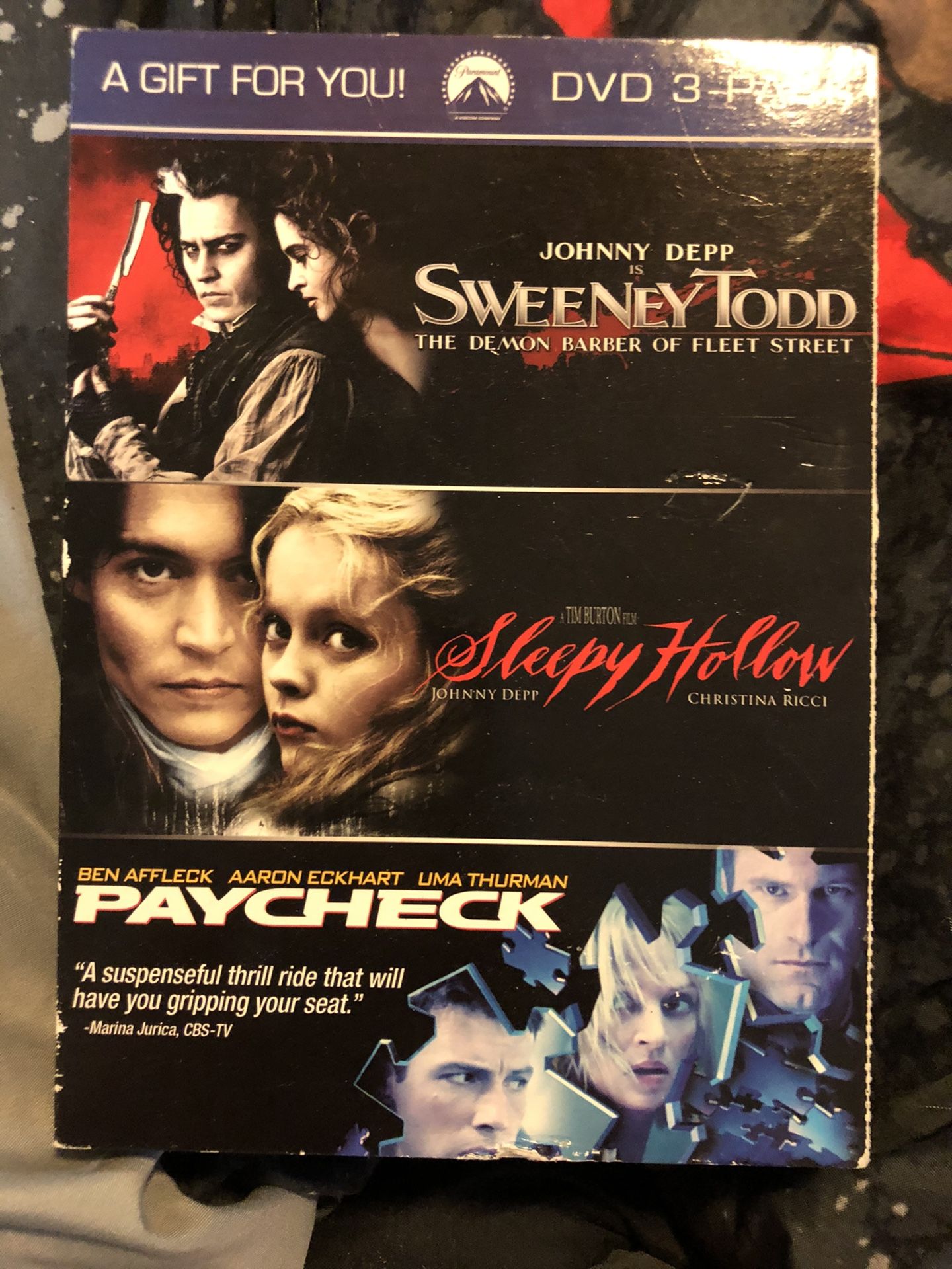 3 pack dvd
