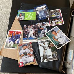 Book Full Of Baseball Cards 