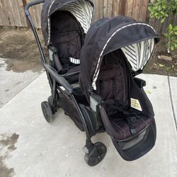 Graco Modes Duo Double Stroller – Multi-Seat + Standing Board Platform