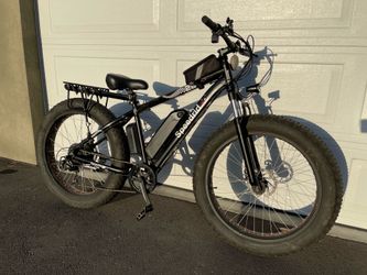 Adult Fat Tire ” 750w Electric Mountain Bike MTB E BIKE FAT TIRE