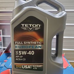 Special Price Motor Oil 5w40 Europe Vehicle Case 3GAL 5QT High Quality Available 