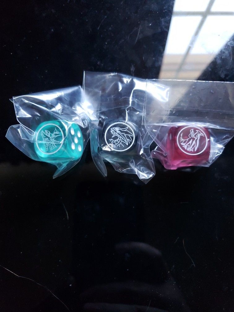 Yugioh Dice Set Dragons Of Legend