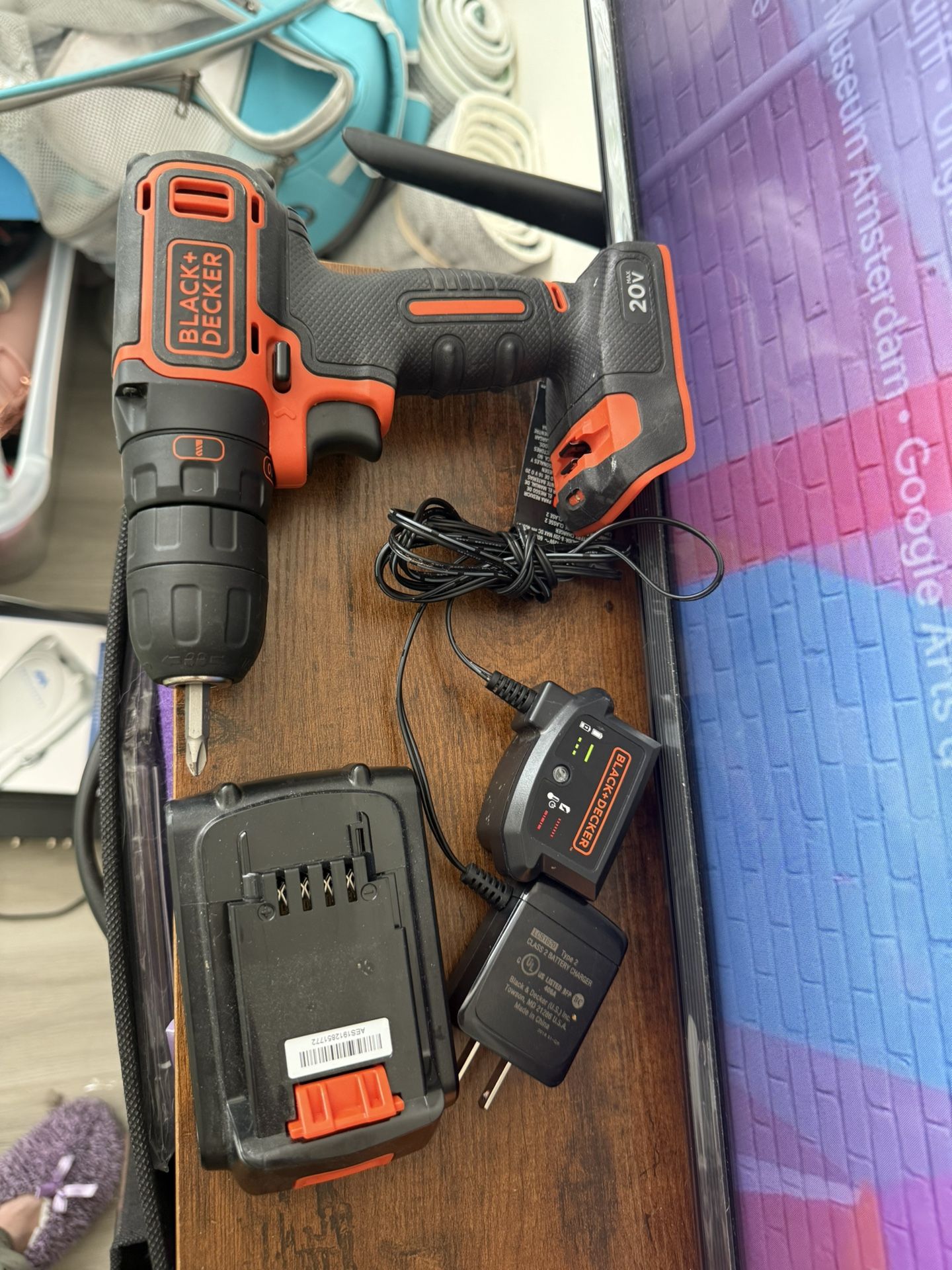 Cordless Power Drill (Black+Decker)