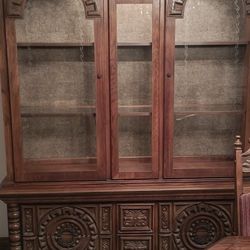 Hutch And Dinning Table