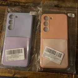 Samsung Galaxy S23 5G Case Sand Pink And Light Purple 