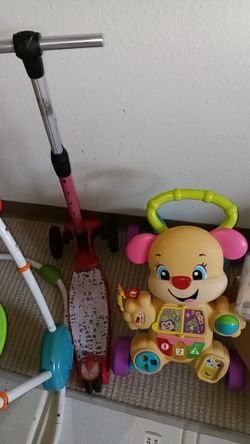 Scooter And Walking Toy