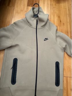 Nike Tech Hoodie Khaki mens M
