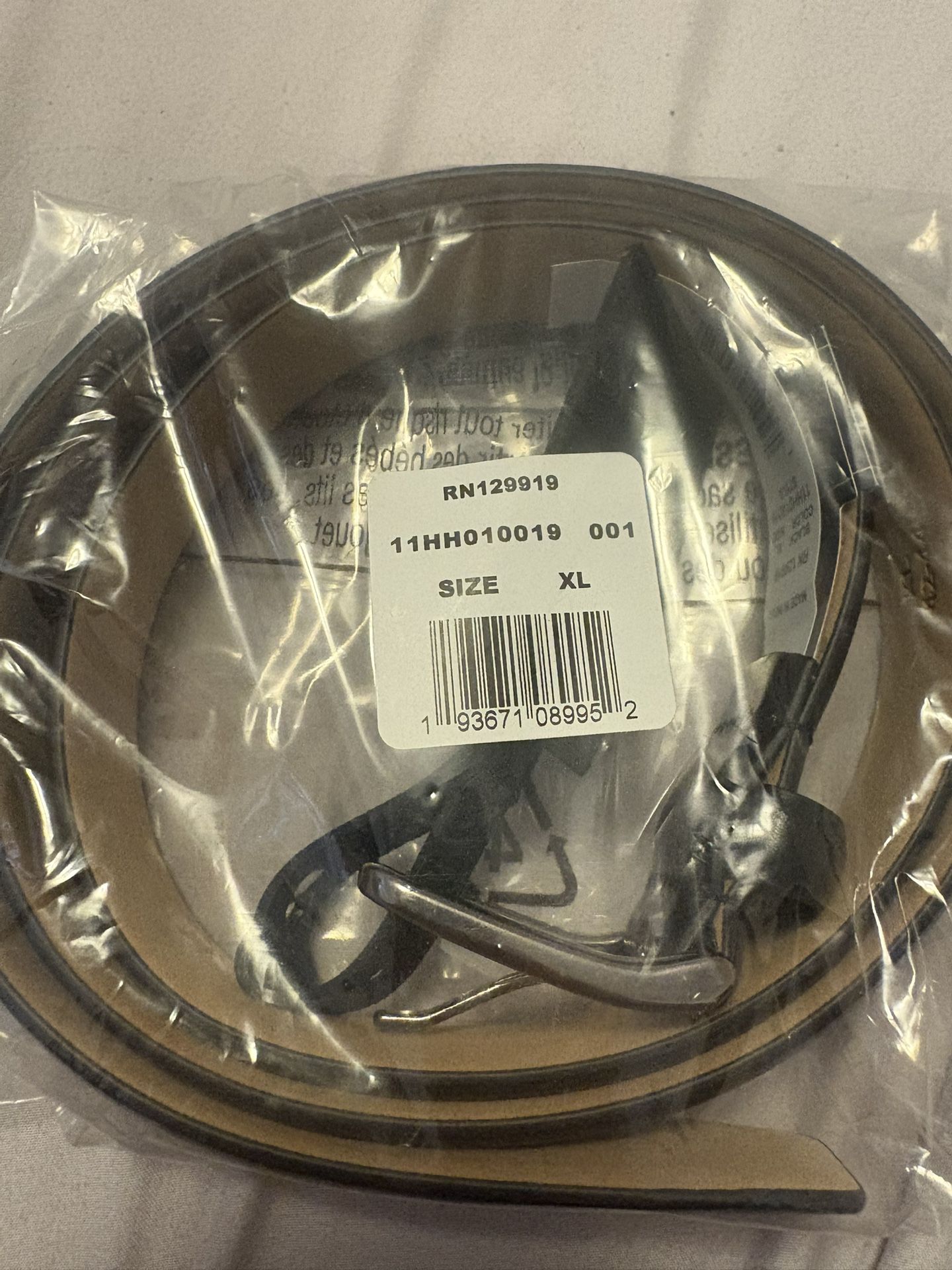 Haggar Men’s Belt Size Xl Brand New Still Sealed