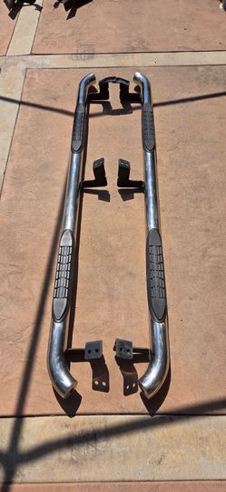 Chrome Side Steps - Fits 2005-2015 Toyota