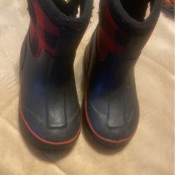 Toddler Unisex Waterproof Boots Size 7/8