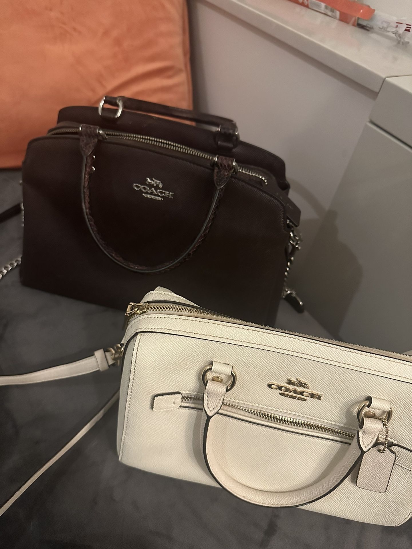 Two Barely Used coach Purses