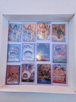 One piece tcg high rarity cards from sets op 2-9