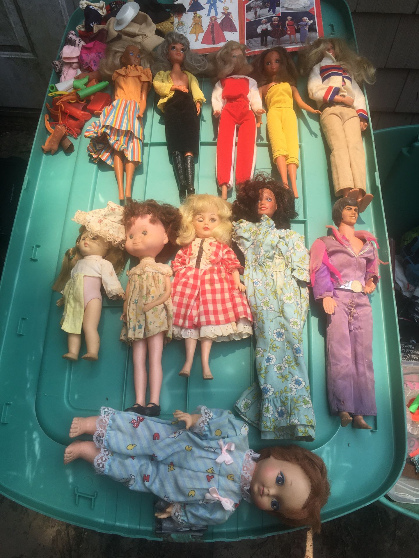 1950S To 1970S Barbie Doll With Clothes And Patterns Everything For $60 Firm