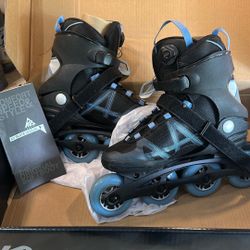 K2 Alexis 84 Pro Gray-Blue Women’s Size 9.5 Inline Skates
