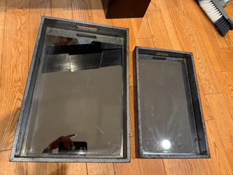 Tray s 2 glass beautiful