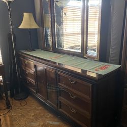 Dresser w/Mirror and matching Tall Boy
