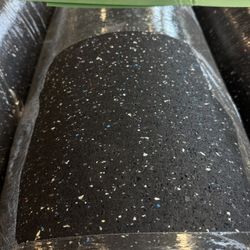 8mm Rubber Gym Flooring Mats - Durable, Multi-Speckle Design - Free Delivery