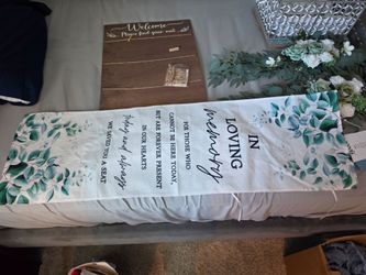 In loving memory wedding chair