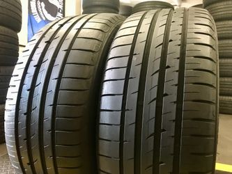 225 40 19 Goodyear EAGLE F1 Run Flat 225/40/19 Used Tires 225/40R19