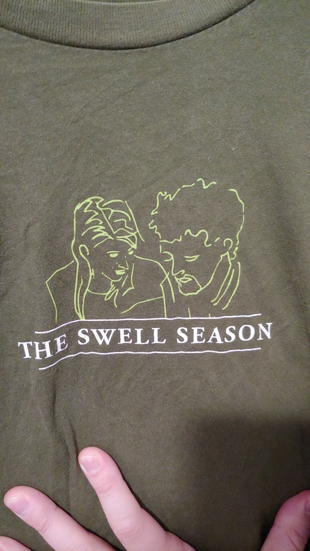 The swell season band shirt medium