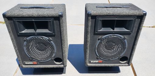 Vintage Sunn (Fender) Monitors
