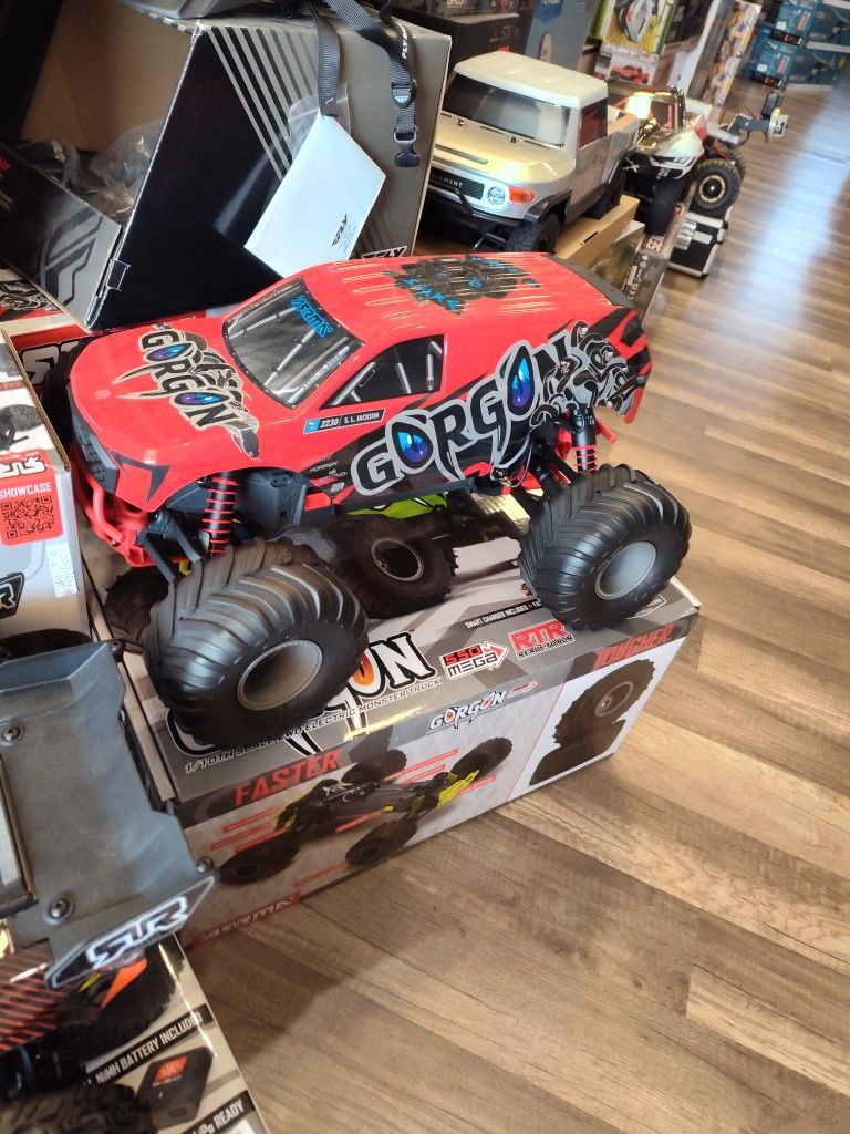 ARRMA Gorgon RC Monster Truck Including Remote Battery And A Charger Special Deal $199