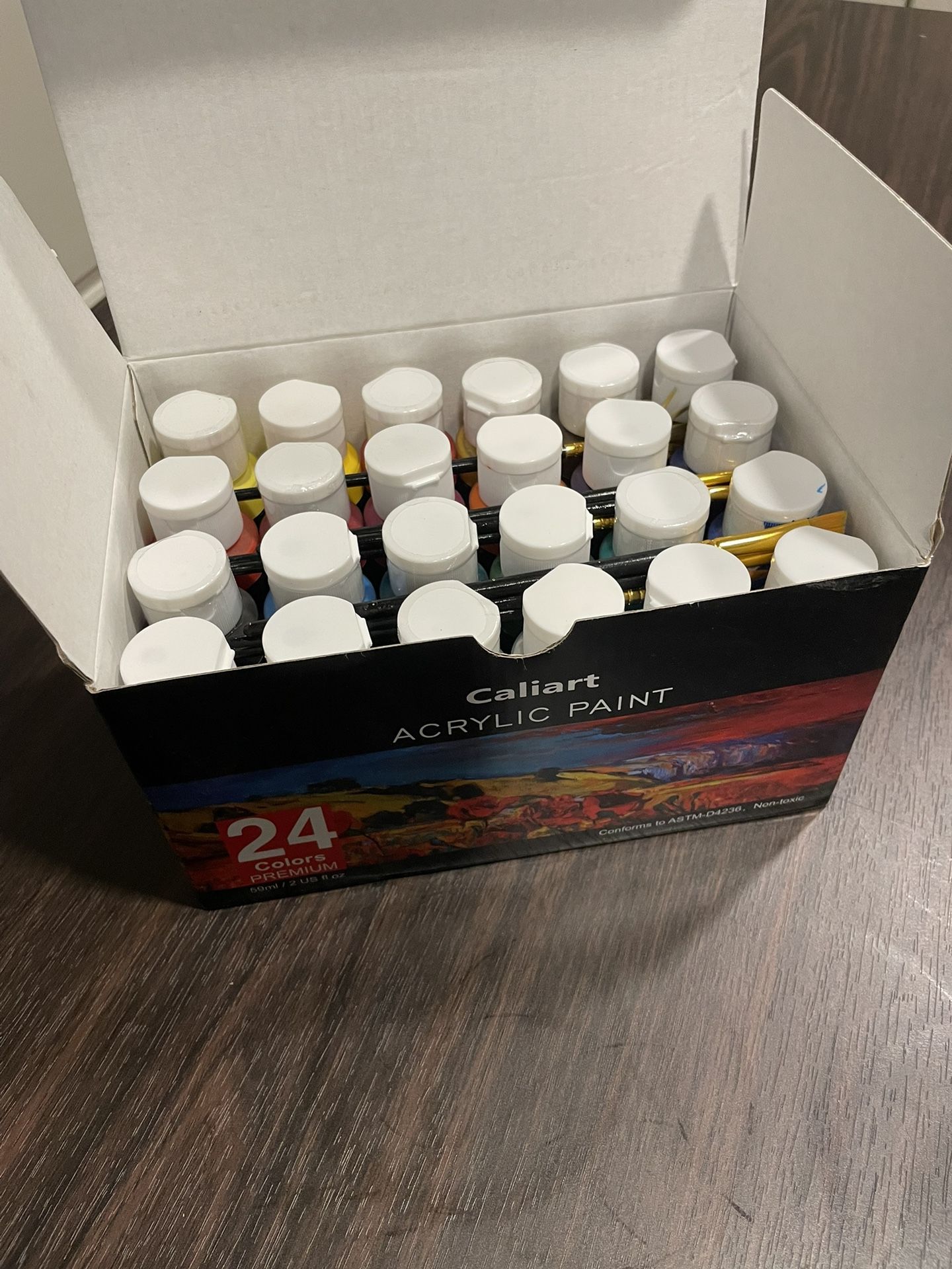 24 Colors Acrylic Paint
