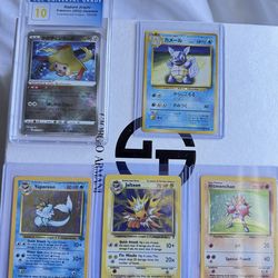 Vintage Pokemon and slab let me know