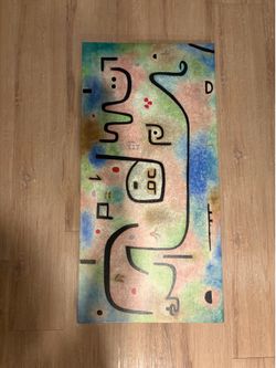 Large abstract Canvas wall art