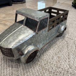 Metal Truck Decor