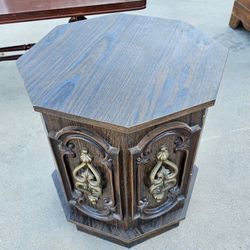 Vintage Octagon Side Table