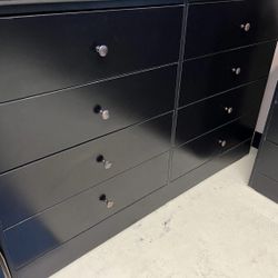 8 Drawer Black Color 