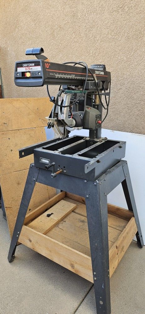 Craftsman 10-in Radial Arm Saw