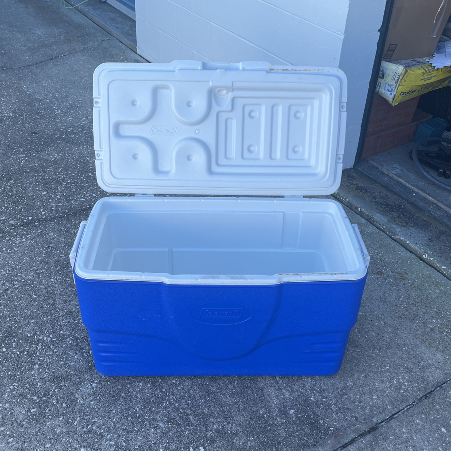 70qt Coleman Cooler $40