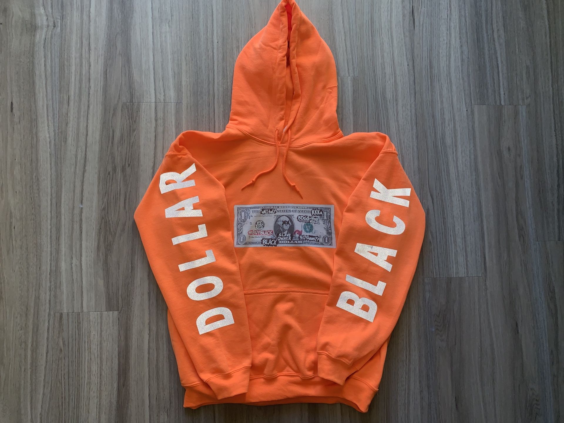 “Dolla & a $cheme” Ch. 1 Hoodie Pullover Black Dollar Fashion