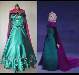 FROZEN Elsa Coronation Dress Costume Custom made unique Adult Size Small or Girls 14 16 for Sale in Oklahoma City OK OfferUp