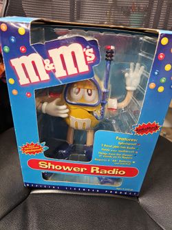 M&M's Shower Radio Figure in Box