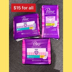 poise pads