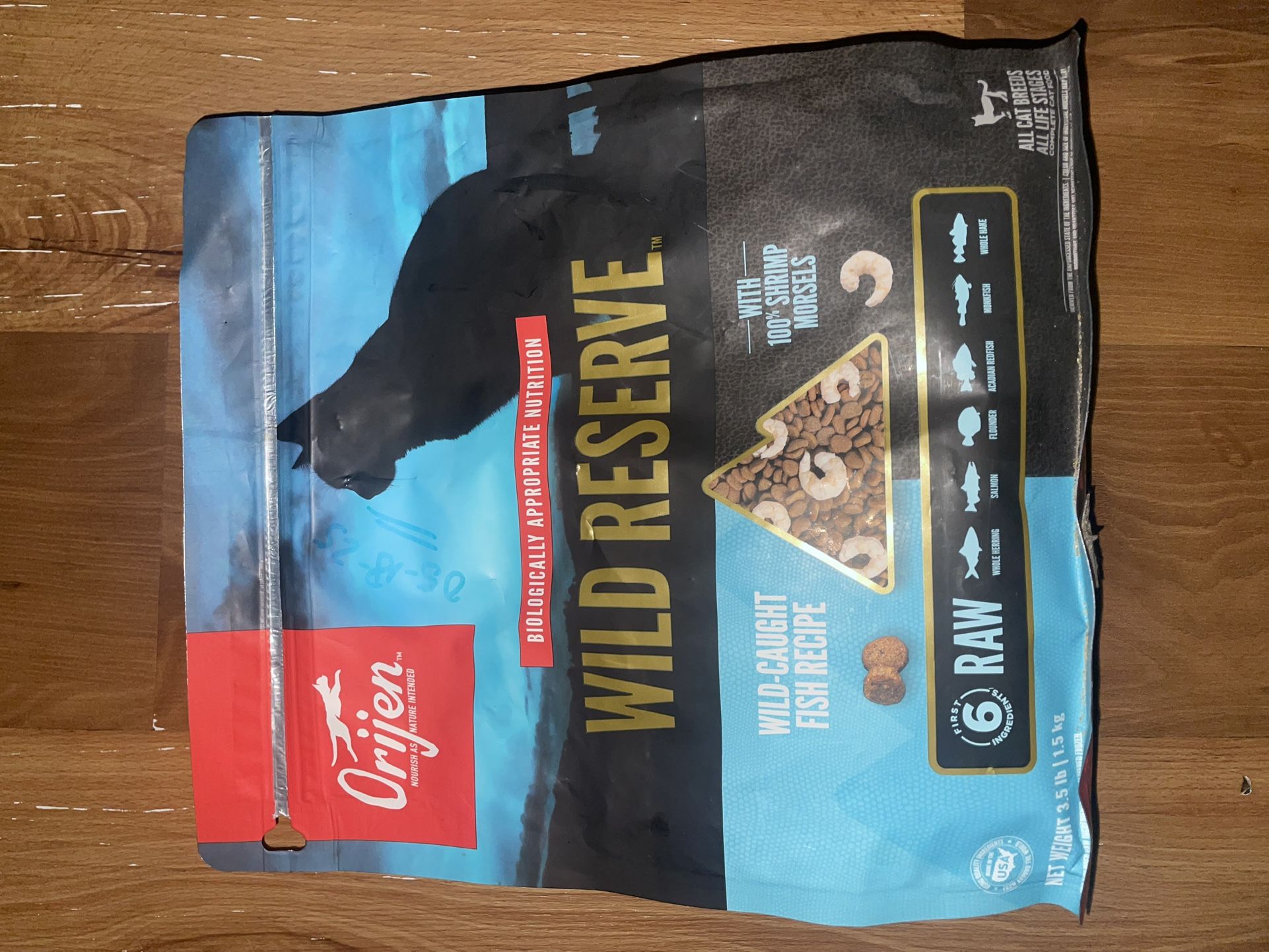 Cat Food 3.5 Lbs